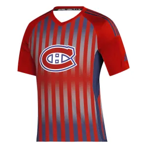 adidas - T-shirt de football pour hommes des Canadiens de Montréal (IP8085)