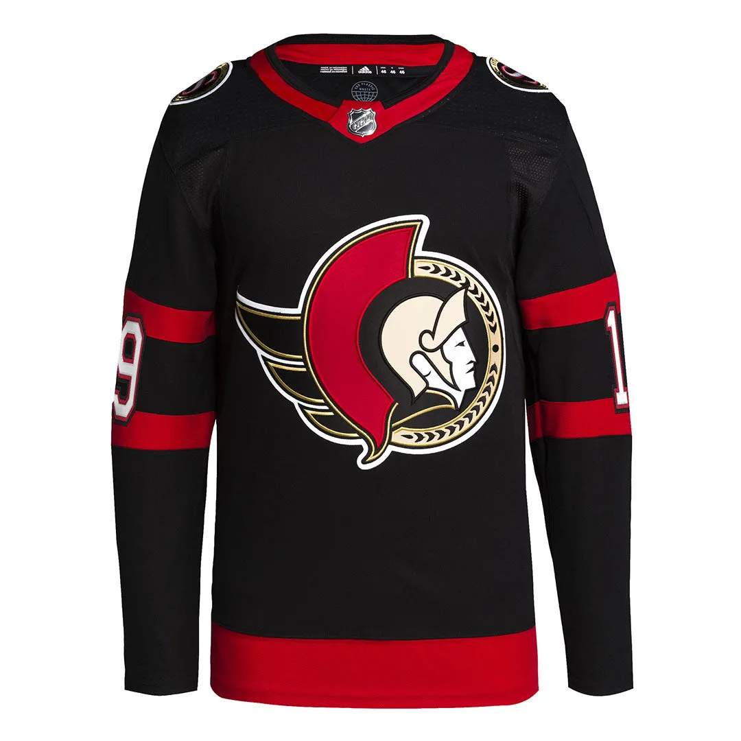 adidas - Maillot domicile authentique Drake Batherson des Sénateurs d'Ottawa pour homme (IA7818)