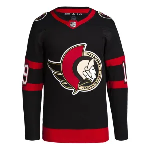 adidas - Maillot domicile authentique Drake Batherson des Sénateurs d'Ottawa pour homme (IA7818)
