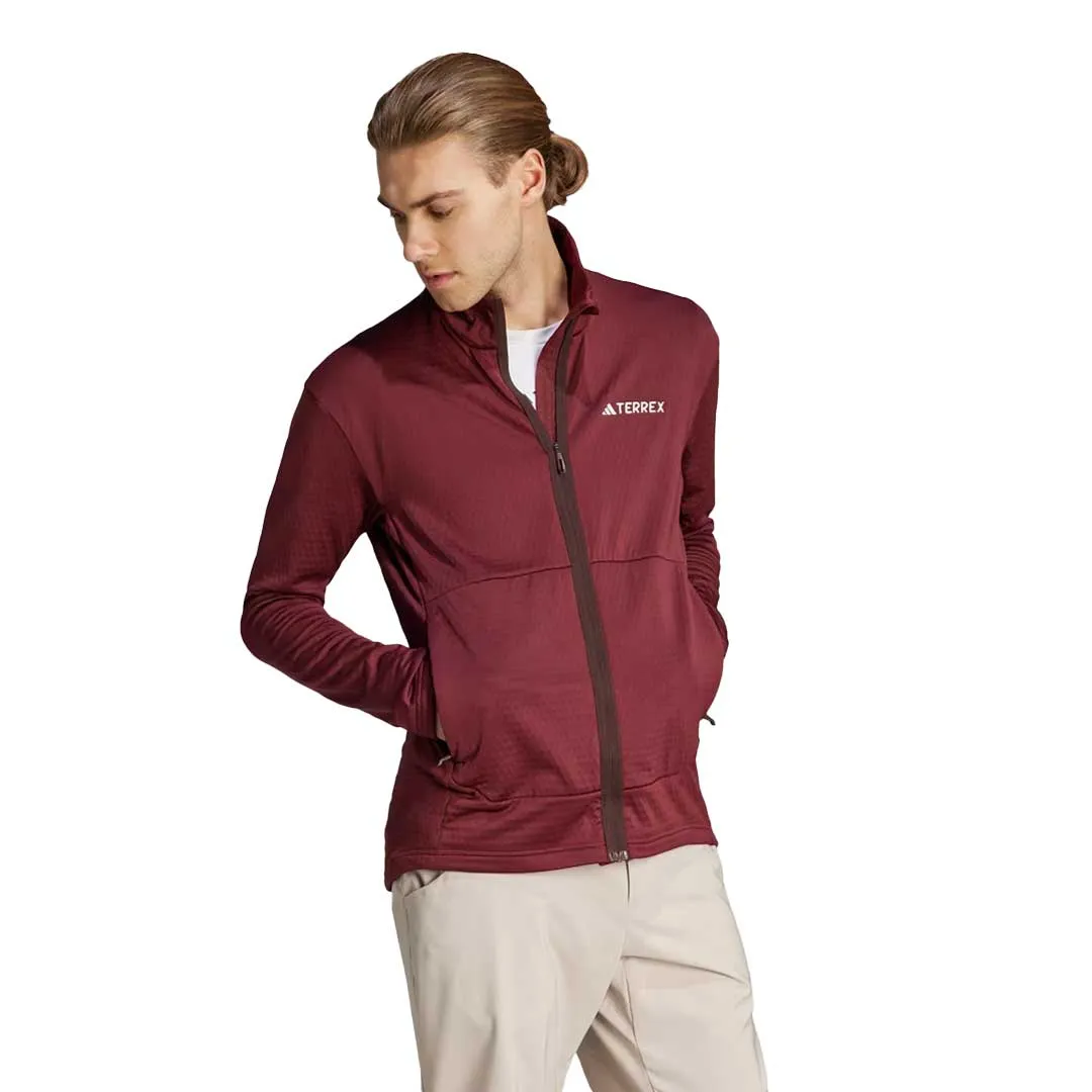 adidas - Veste polaire légère à fermeture éclair complète pour hommes Terrex Multi (IB1816)
