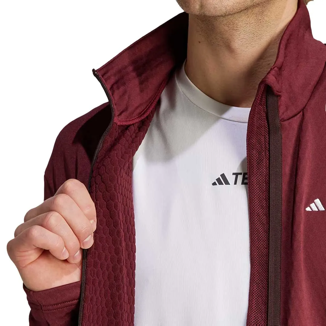 adidas - Veste polaire légère à fermeture éclair complète pour hommes Terrex Multi (IB1816)
