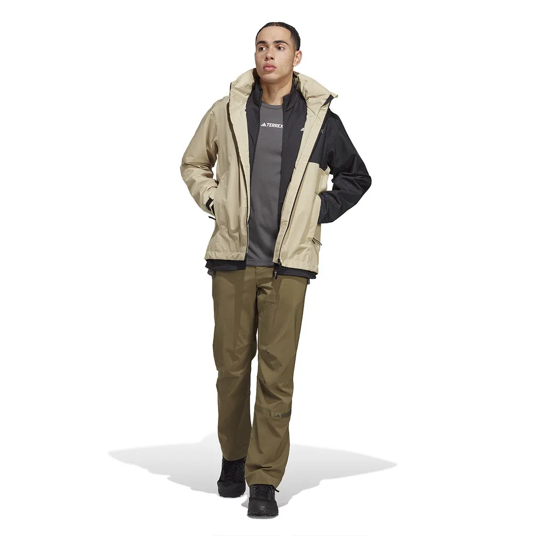 adidas - Veste de pluie 2 couches Multi RAIN.RDY pour hommes (HN5452)