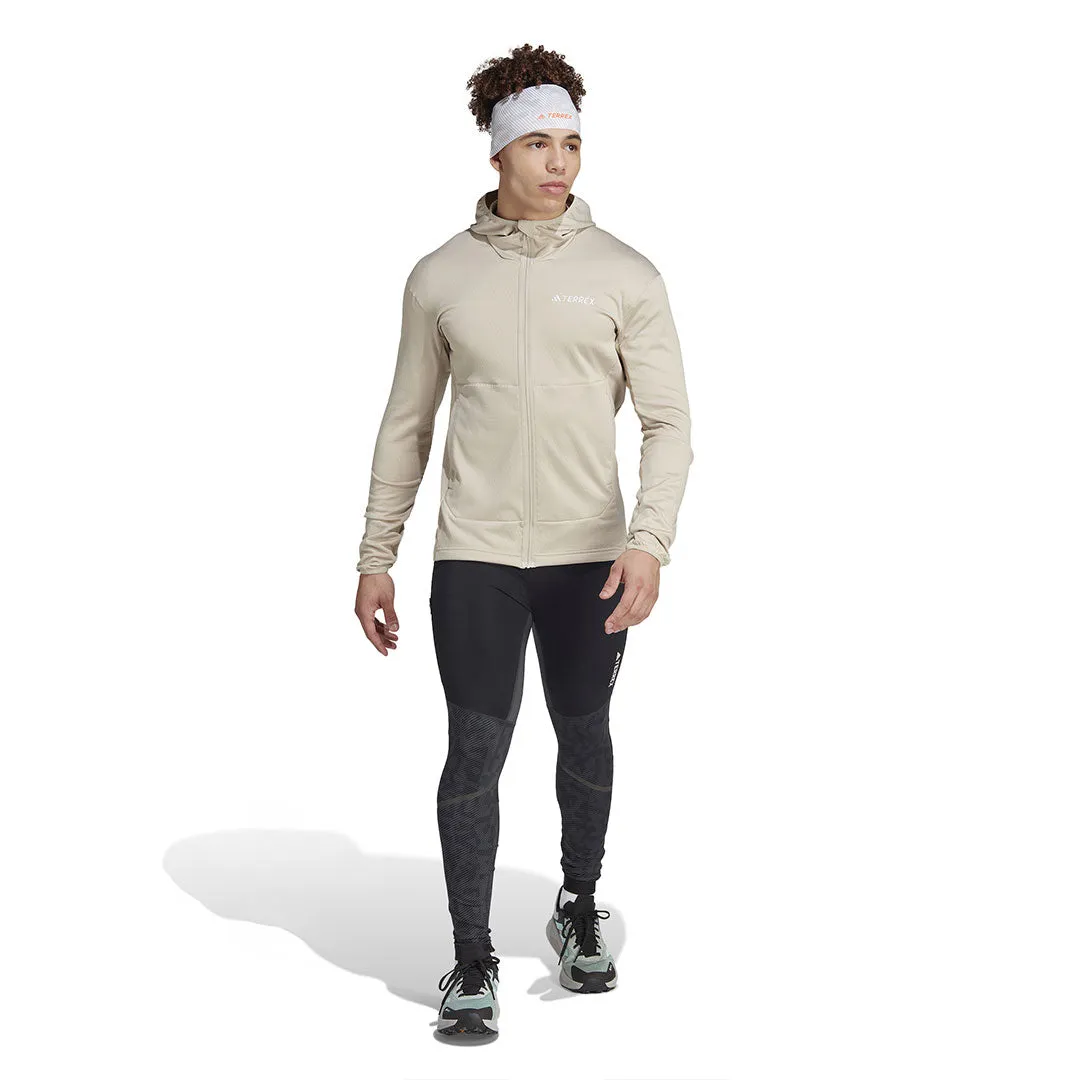 adidas - Veste à capuche en polaire légère Terrex Xperior pour homme (IB1827)