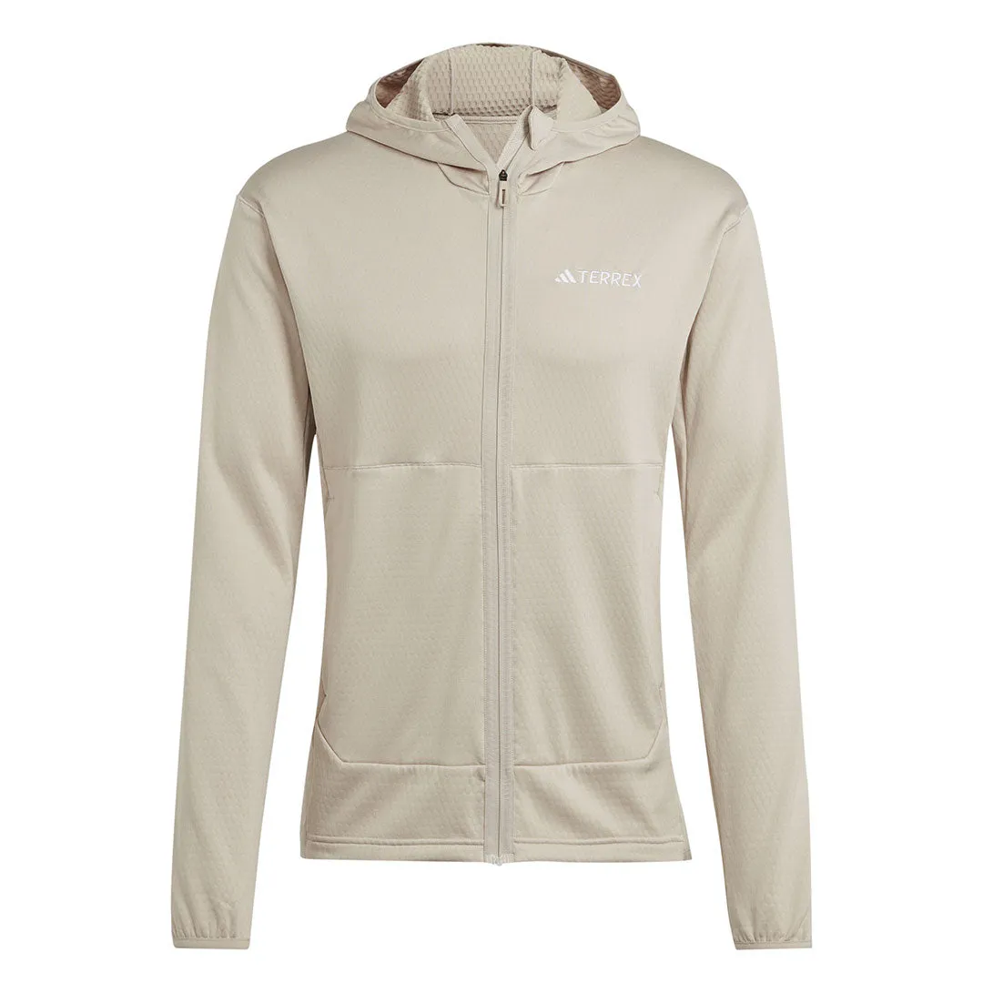 adidas - Veste à capuche en polaire légère Terrex Xperior pour homme (IB1827)