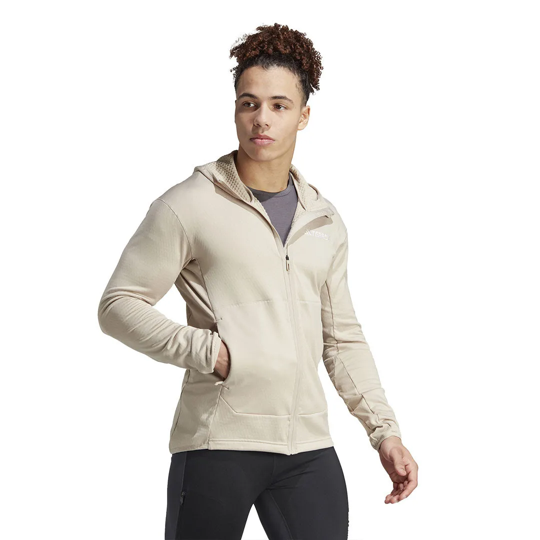adidas - Veste à capuche en polaire légère Terrex Xperior pour homme (IB1827)