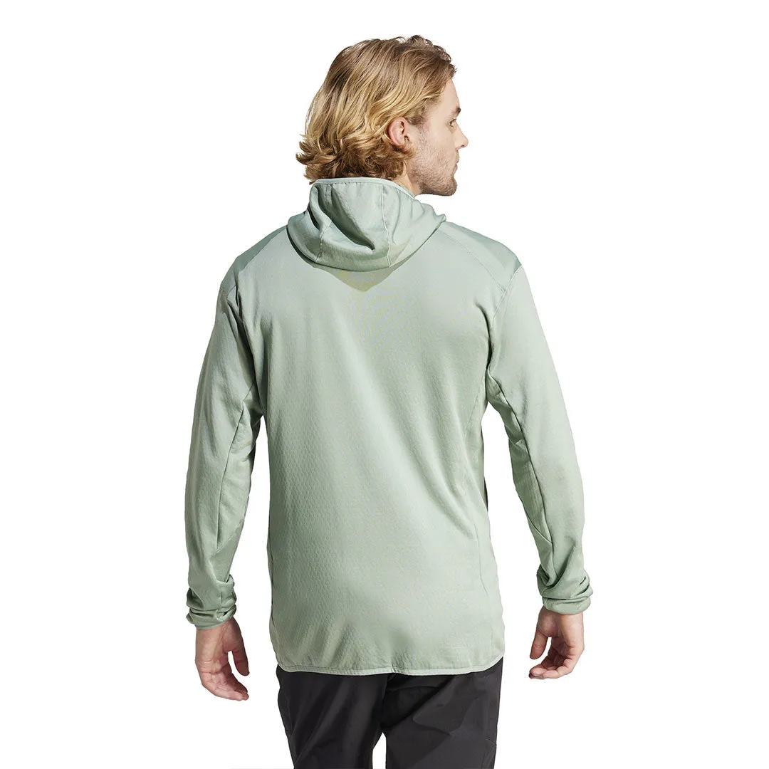 adidas - Veste à capuche en polaire légère Terrex Xperior pour homme (IQ3718)