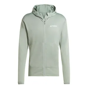 adidas - Veste à capuche en polaire légère Terrex Xperior pour homme (IQ3718)