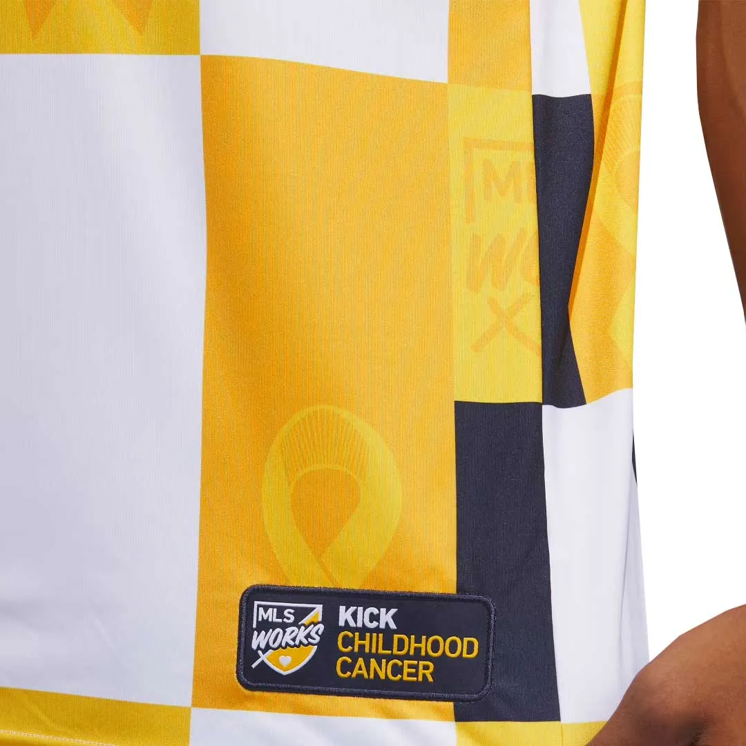 adidas - Maillot de pré-match Vancouver Whitecaps FC pour hommes 