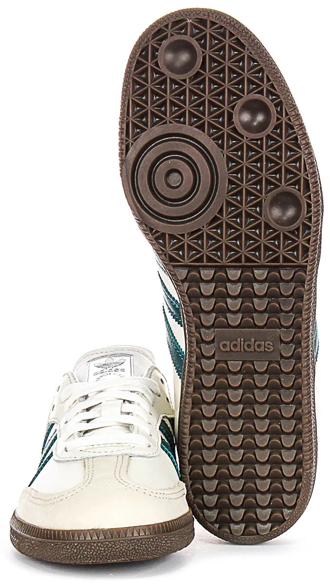 Adidas Samba OG en vert crème pour femmes Chaussures Adidas