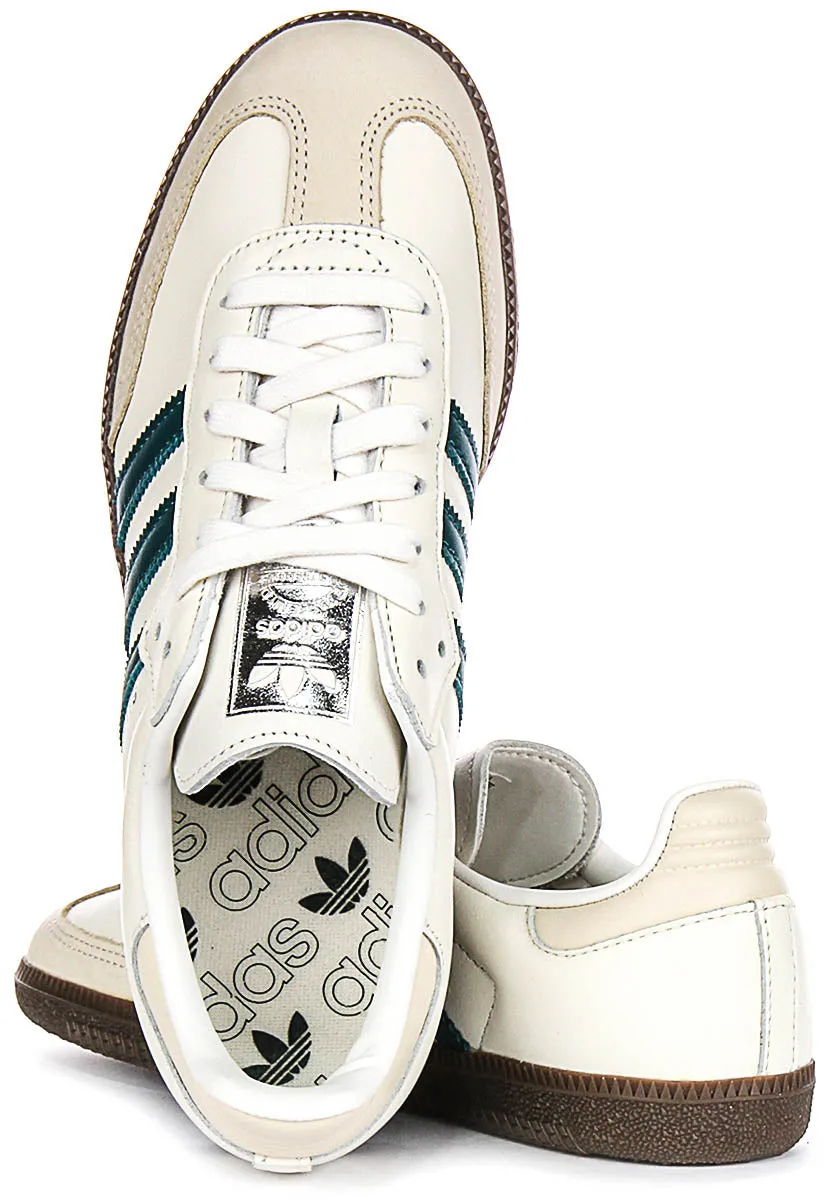 Adidas Samba OG en vert crème pour femmes Chaussures Adidas