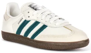 Adidas Samba OG en vert crème pour femmes Chaussures Adidas
