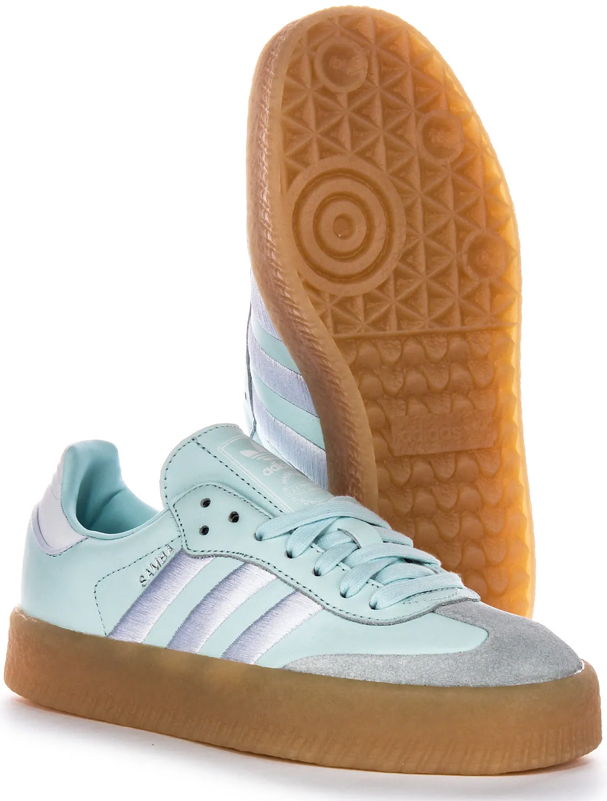Adidas Sambae W En Bleu Pour Femmes Chaussures Adidas