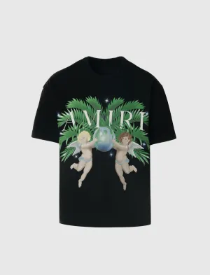T-SHIRT CHÉRUBIN À L'AÉROGRAPHE