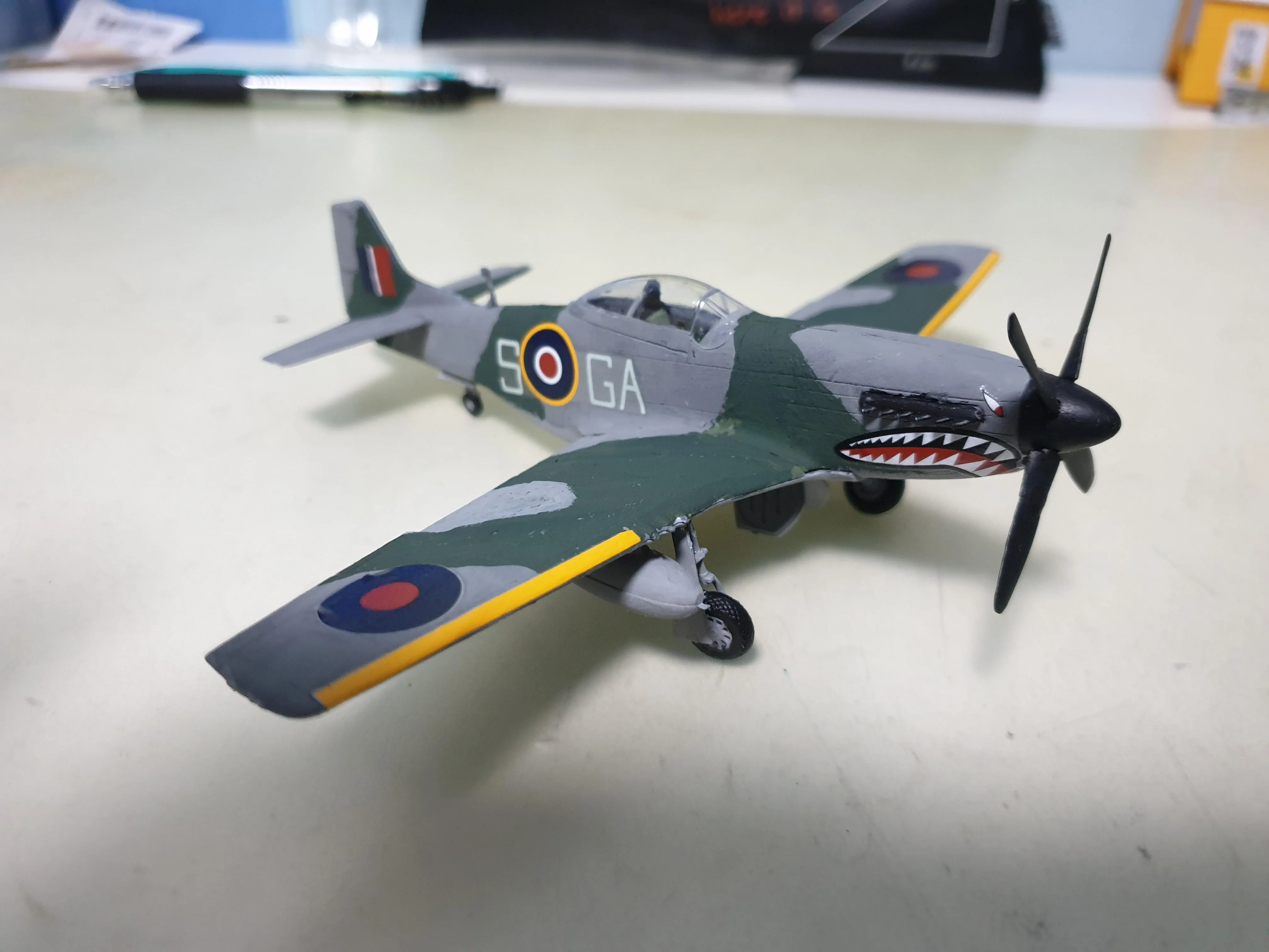 Airfix North American Mustang Mk.IV Petit Kit de Démarrage