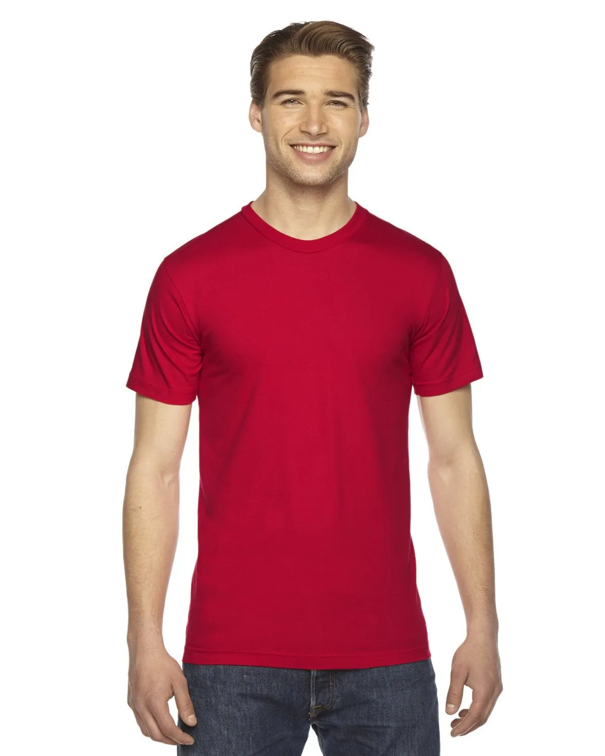 T-shirt unisexe American Apparel 2001 en fine jersey fabriqué aux États-Unis