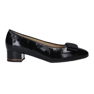 Ara Femme Grenat Cuir Verni Noir