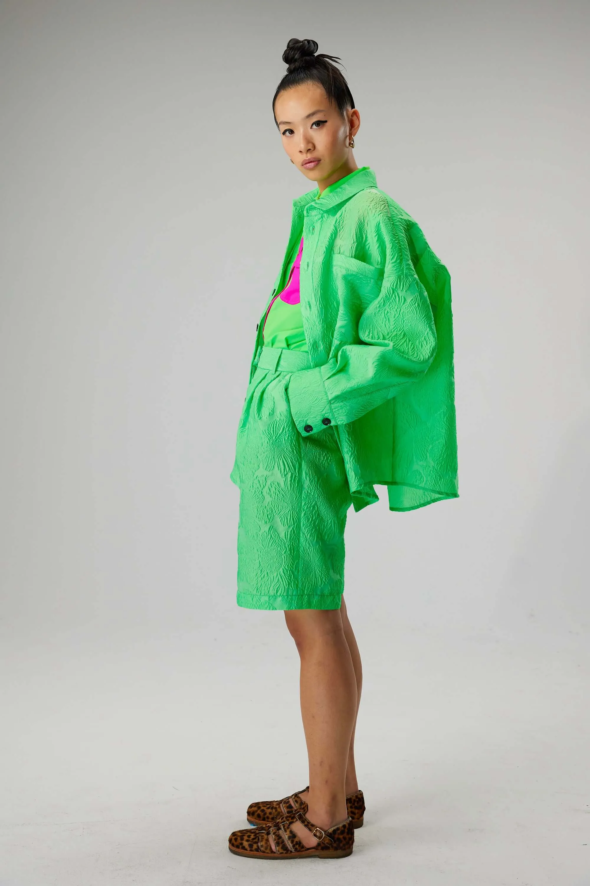 Chemise Astrée en Cactus gaufré
