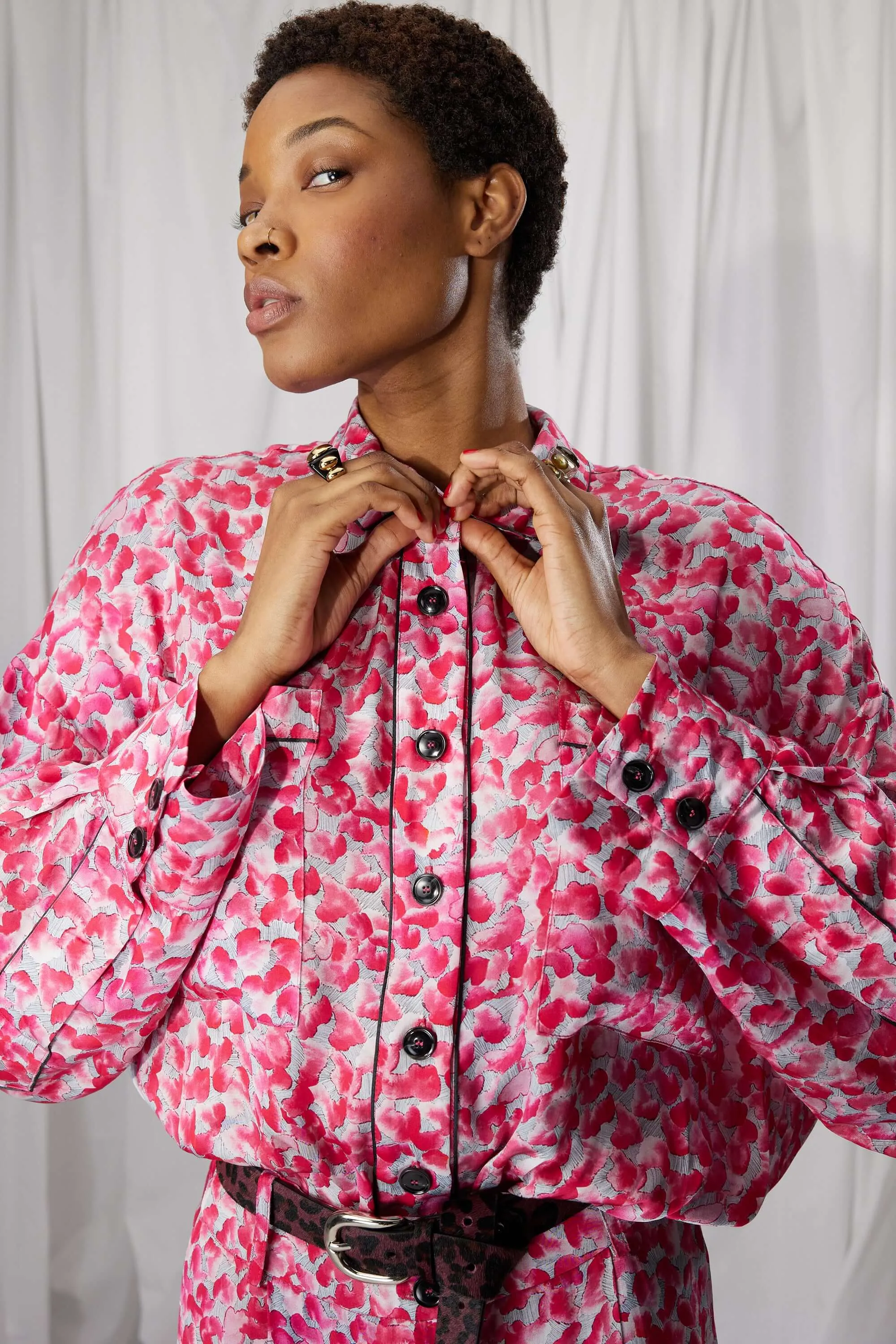 Chemise Astrée à l'impression Halo