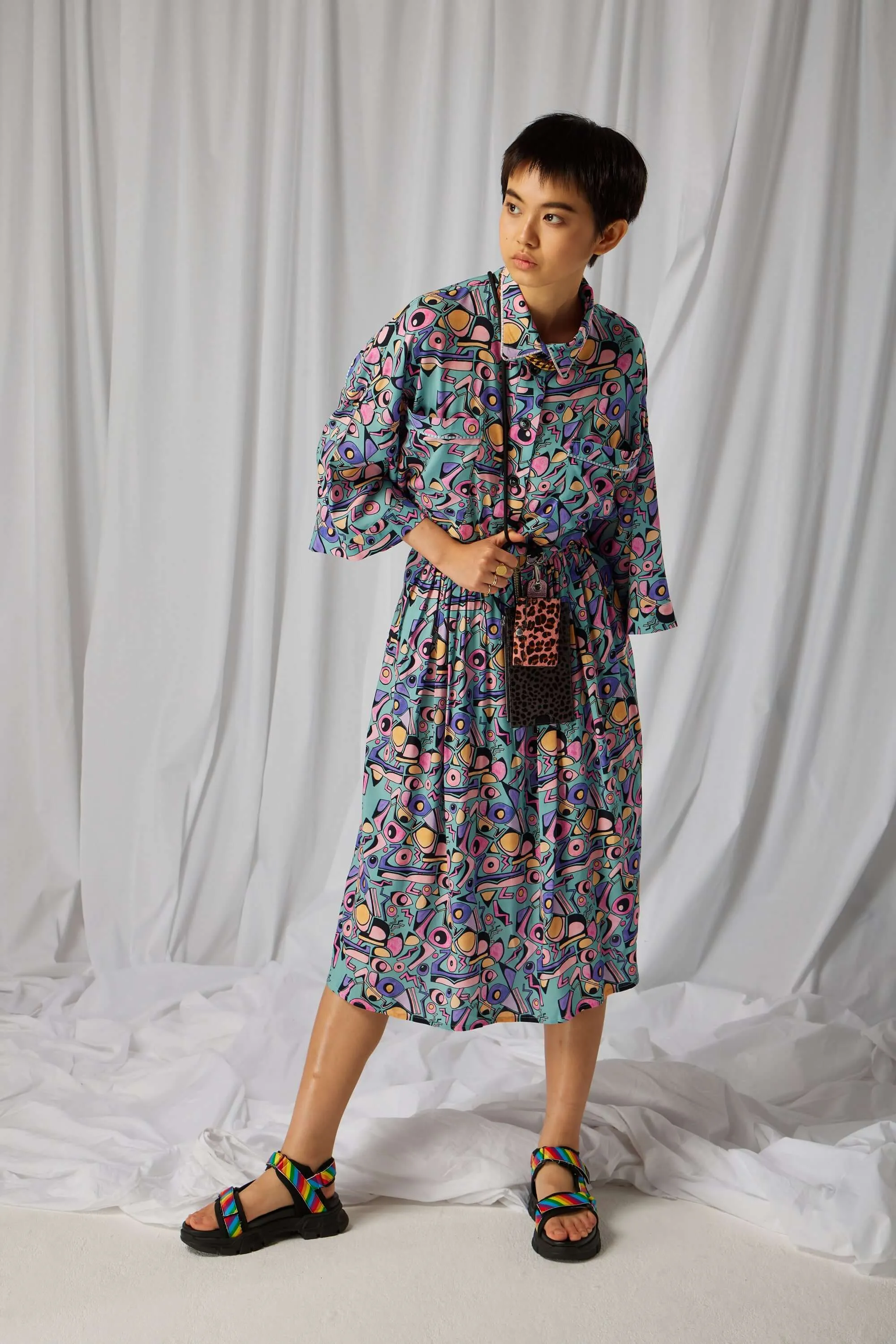 Chemise Astrée en impression Miami Factory