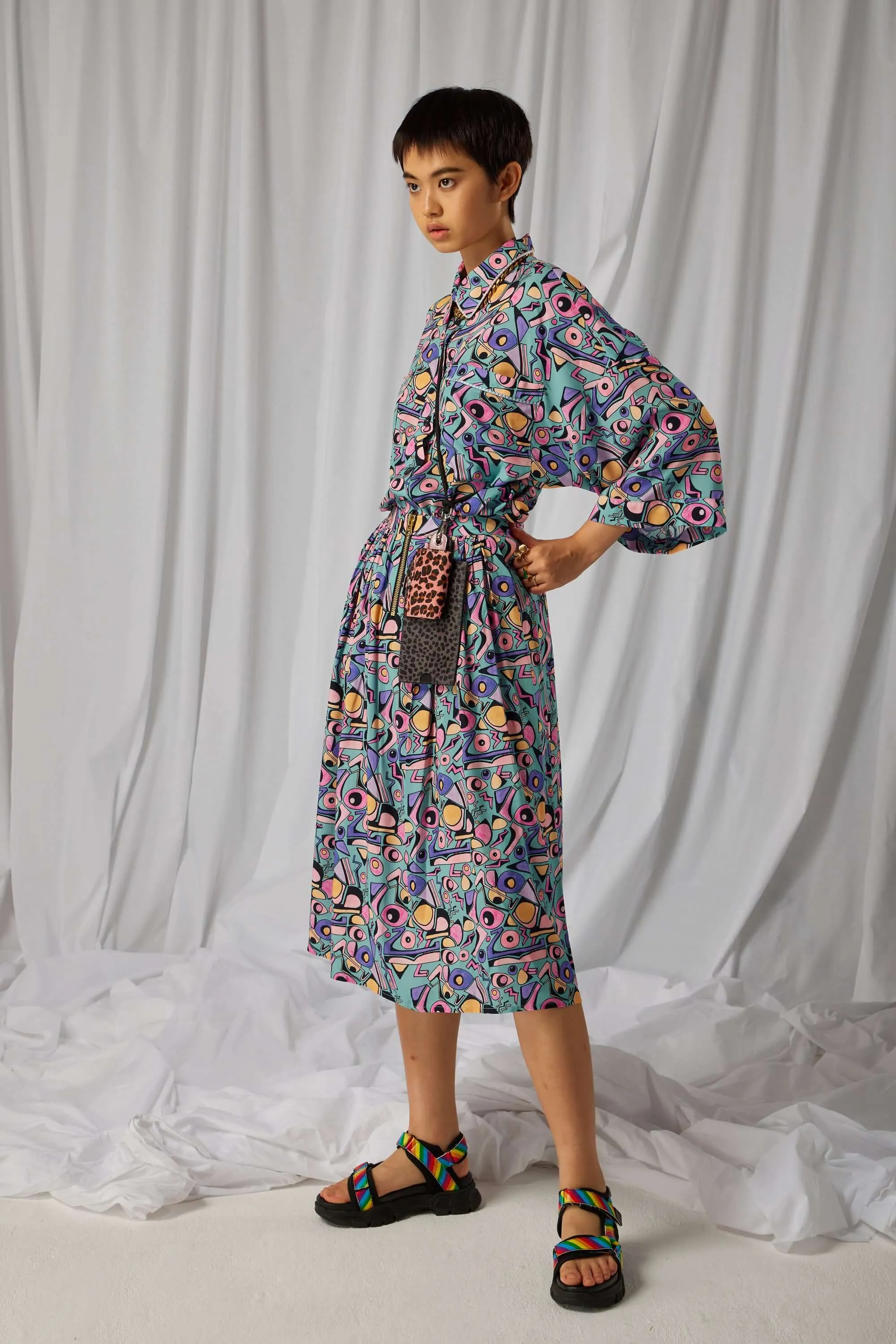 Chemise Astrée en impression Miami Factory