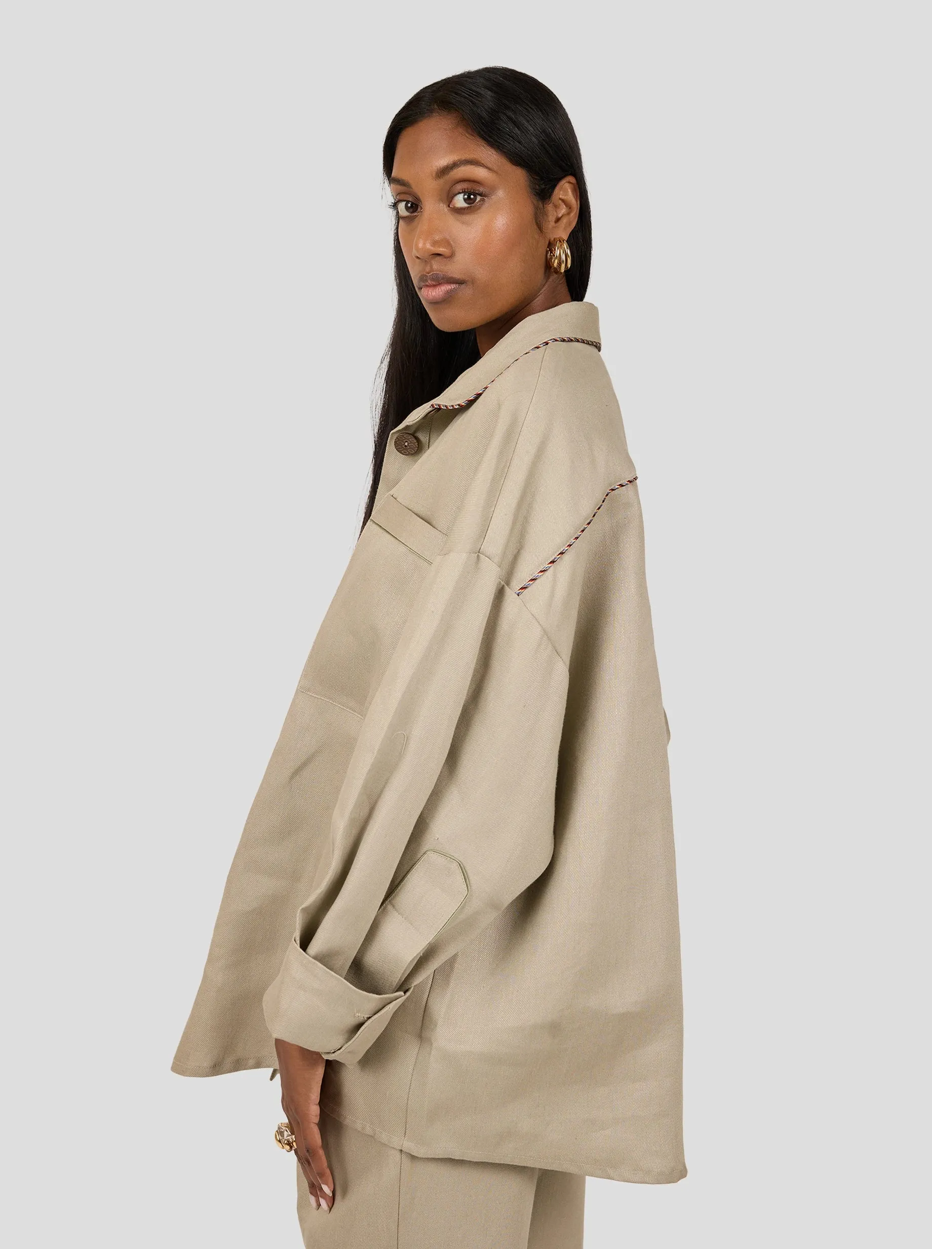Chemise Astree en lin sable