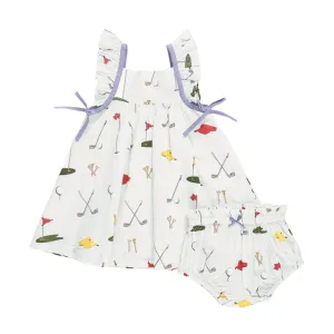 Ensemble Robe Bébé Ailee - Tournoi de Golf par Pink Chicken