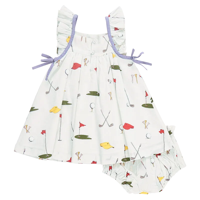 Ensemble Robe Bébé Ailee - Tournoi de Golf par Pink Chicken