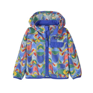 Veste Baby Baggies - Motif Swallowtail Geo: Eddy Blue par Patagonia
