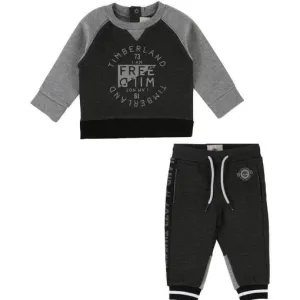 Ensemble de survêtement noir pour bébé garçon