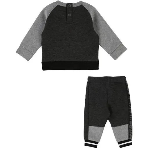 Ensemble de survêtement noir pour bébé garçon