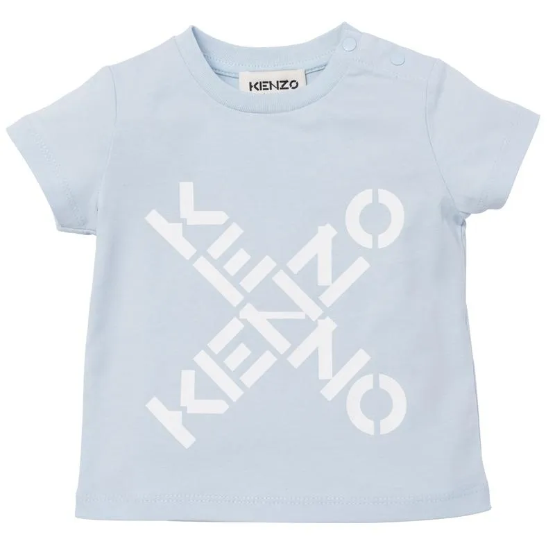 T-shirt pour bébé garçon avec logo Croix Bleue