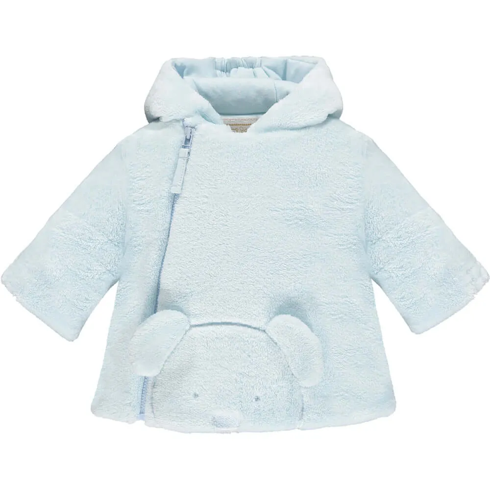 Veste Teddy Bleu pour Bébé Garçon