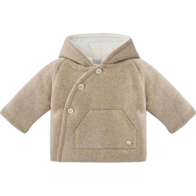 Ensemble 3 pièces marron beige pour bébé garçon