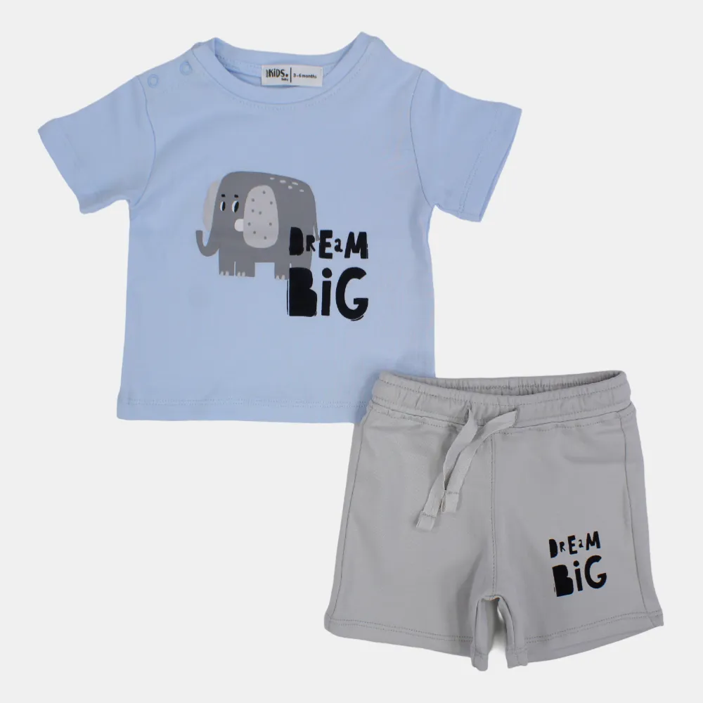 Pyjama en coton pour bébé garçon – Imprimé 