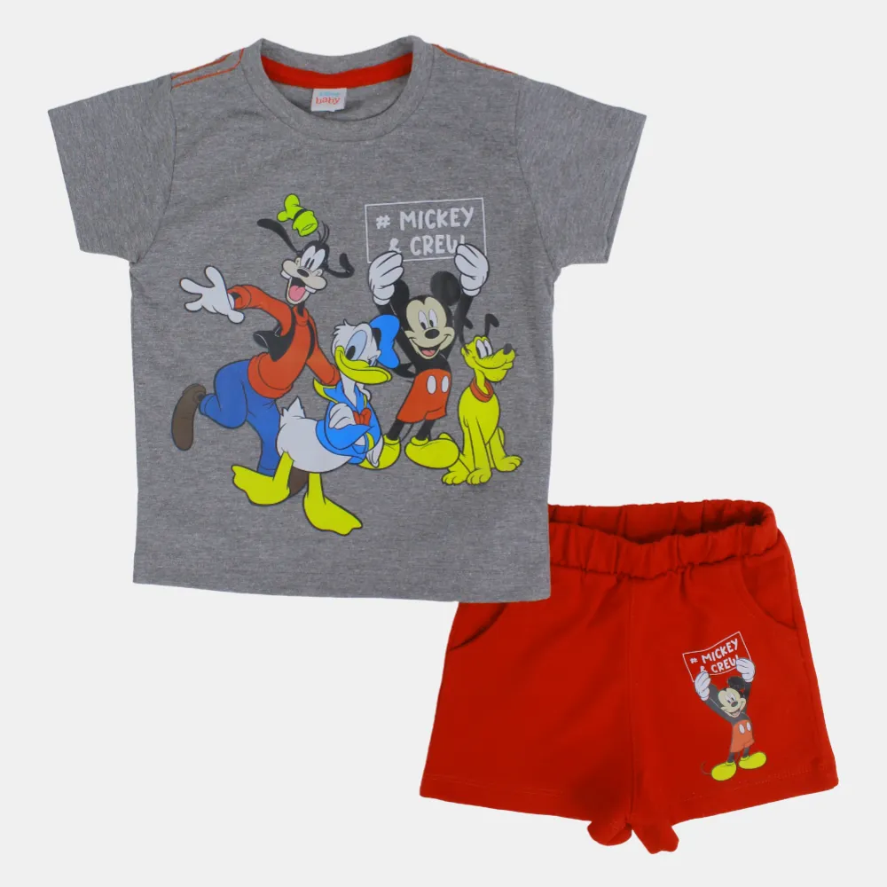 Pyjama en coton pour bébé garçon – Équipage Mickey Mouse