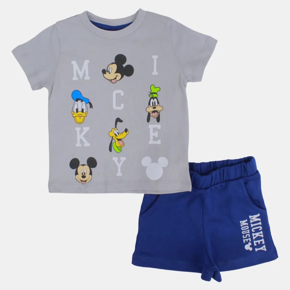Pyjama en coton pour bébé garçon – Imprimé Mickey Mouse