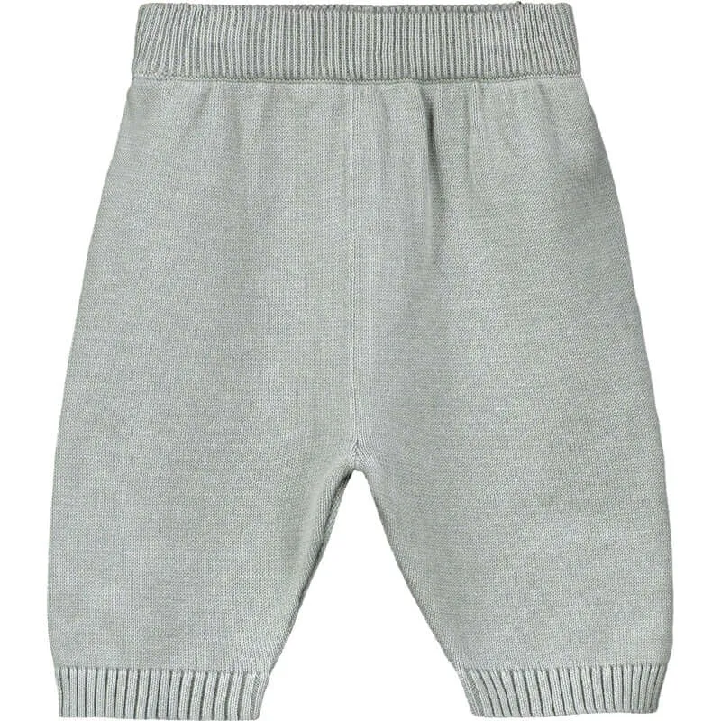 Ensemble tricoté Enzo gris pour bébé garçon