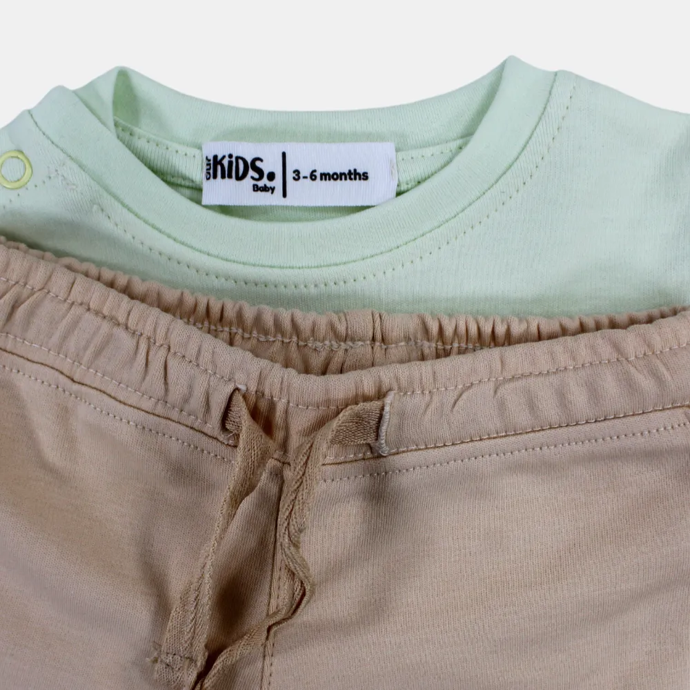 Pyjama pour bébé garçon vert clair 