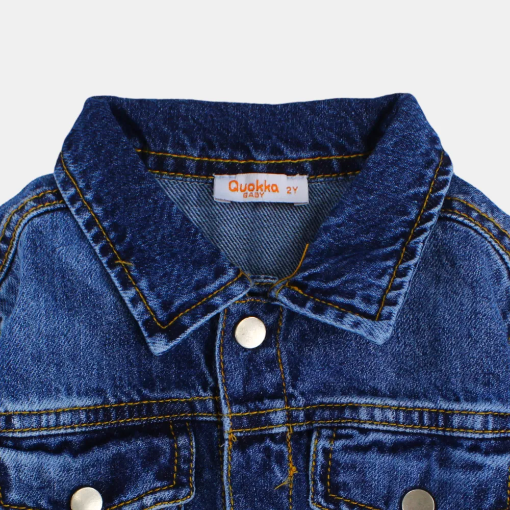 Veste en jean à manches longues pour bébé garçon