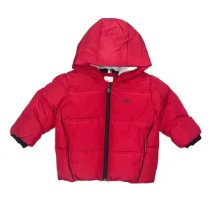 Manteau Doudoune Rouge pour Bébé Garçon