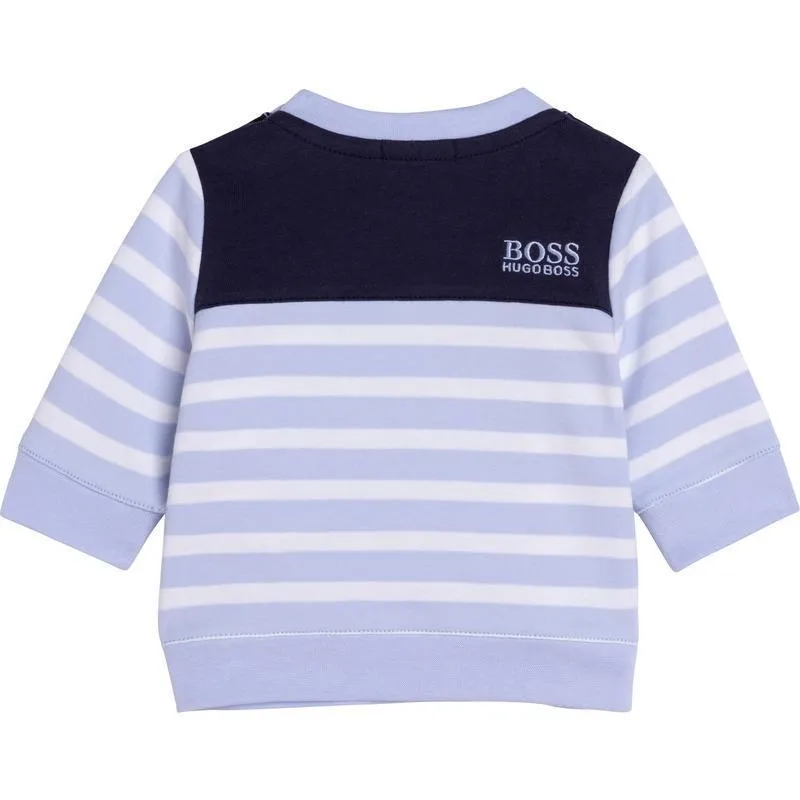 Ensemble Pantalon et Haut à Rayures pour Bébé Garçon