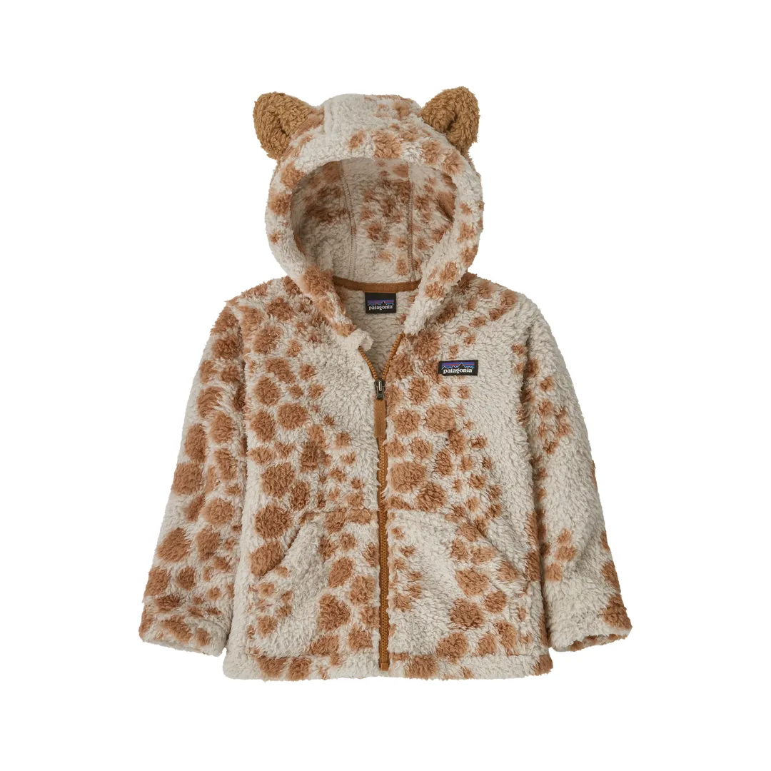 Baby Furry Friends Hoody - Venado : Taupe Champignon par Patagonia