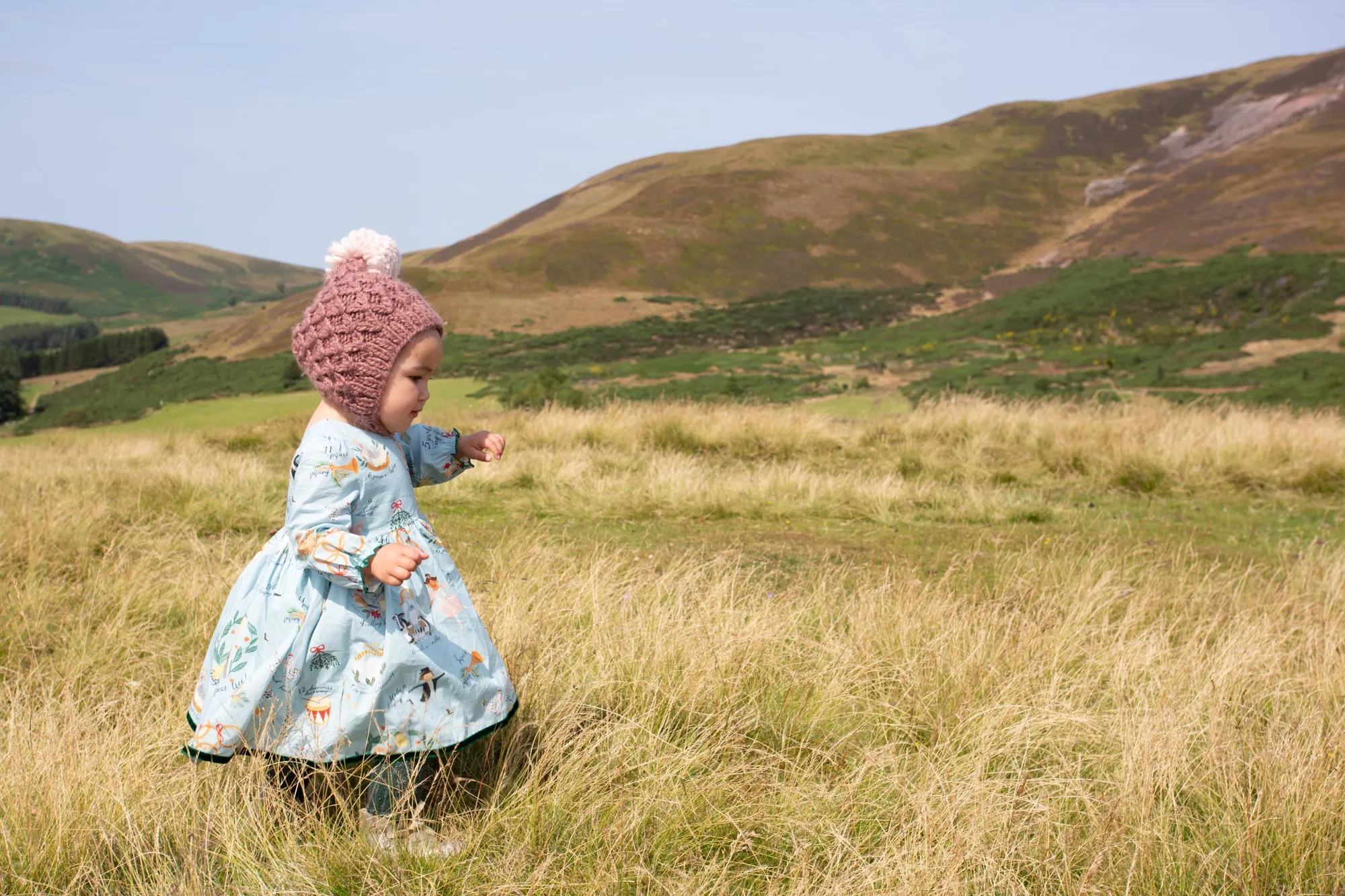 Ensemble de Robe Amma pour Bébé Fille - Les 12 Jours de Noël