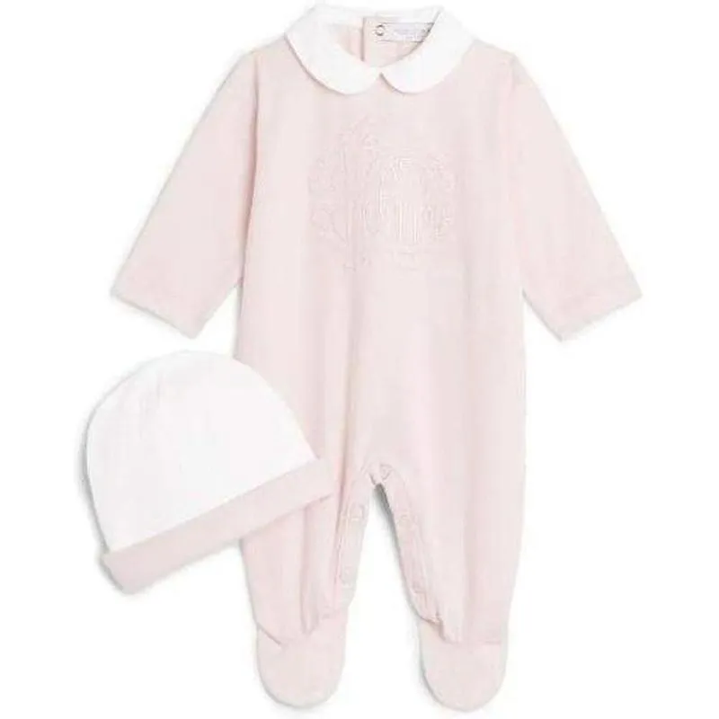 Ensemble Cadeau Body Bébé Fille Rose Pâle Cavalli