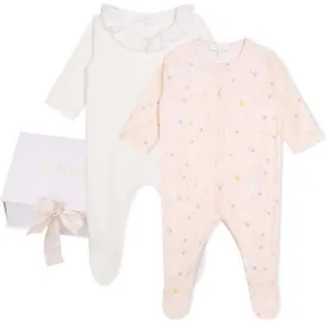 Ensemble de deux grenouillères pour bébé fille Chloe