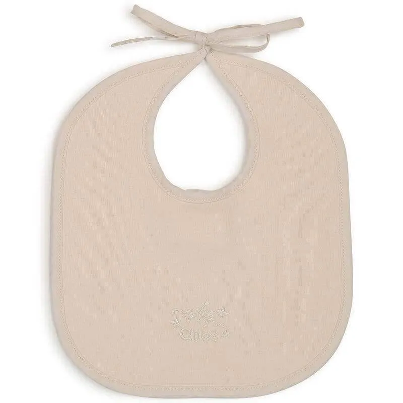 Ensemble de grenouillère en coton bio pêche pour bébé fille
