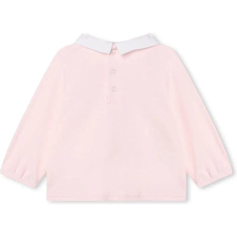 Ensemble 3 pièces rose pour bébé fille