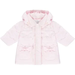 Veste à nœud rose pour bébé fille