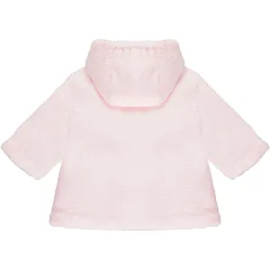 Veste rose lapin pour bébé fille