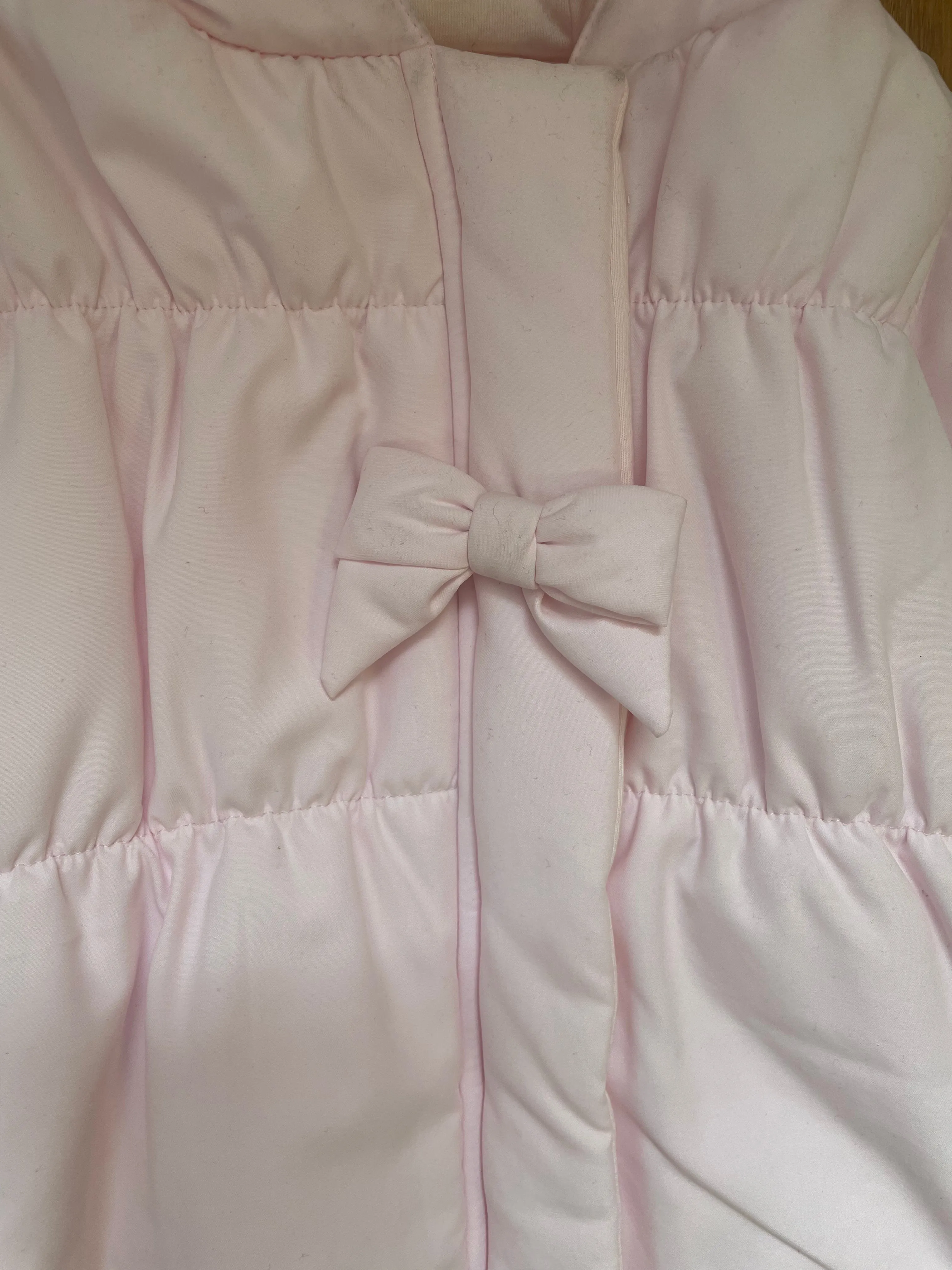 Veste rose Dahlia pour bébé fille